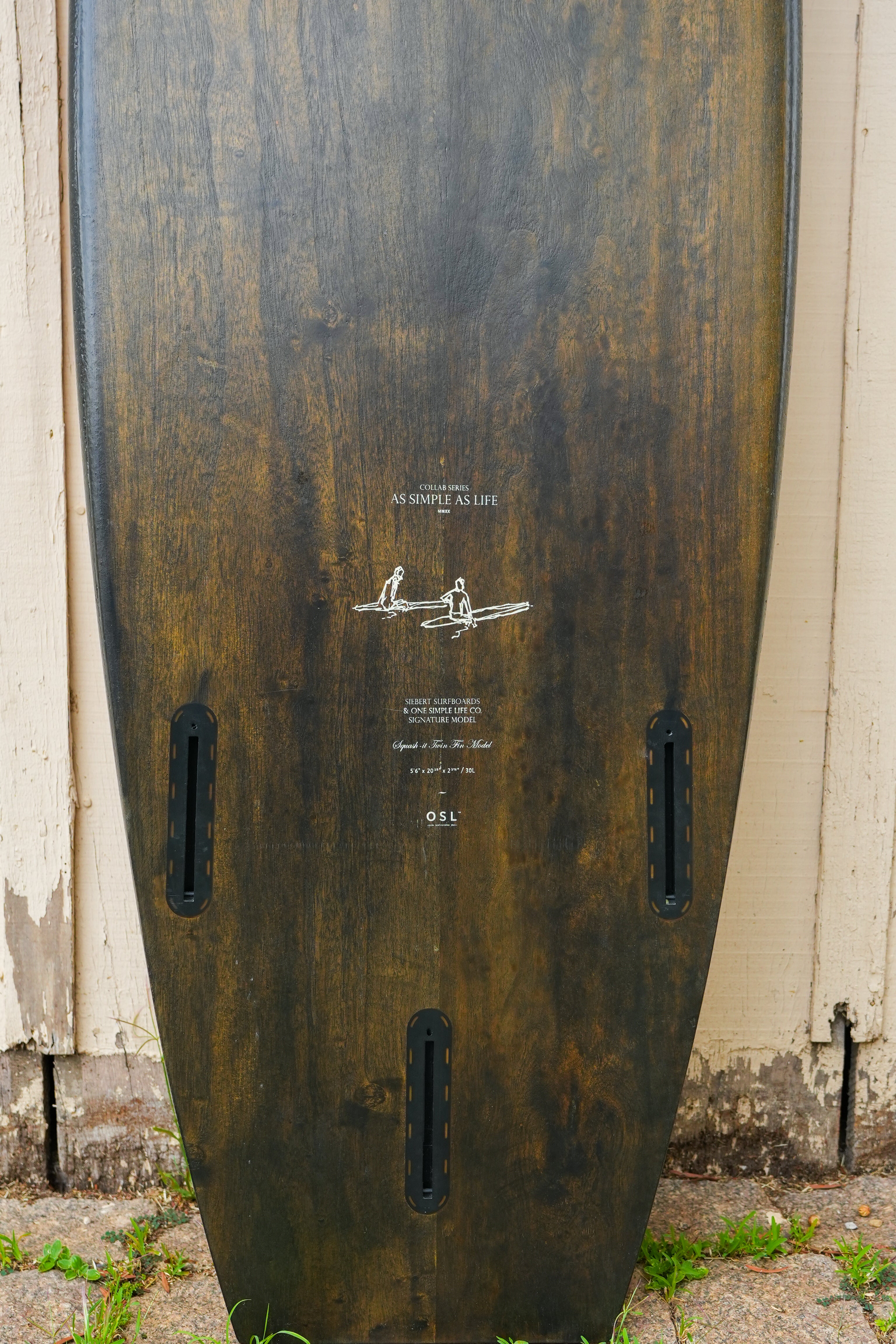 Prancha de Surf Siebert / OSL Squash-it Thruster Model 5'6"x20 3/8"x2 3/16" 30L